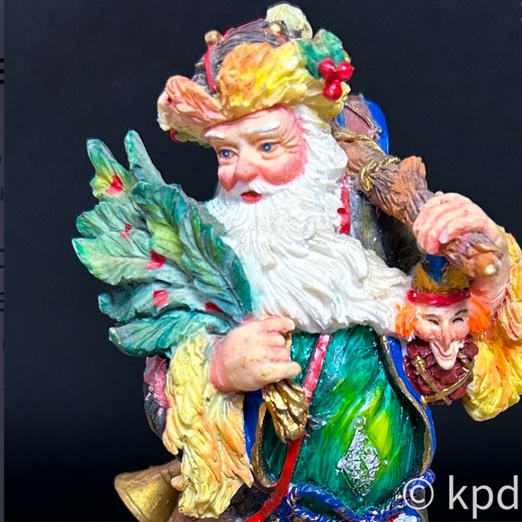 Galleria Lucchese Swiss Legend Of Santa Figure #66075 Roman Inc 1997 - Picture 5 of 10